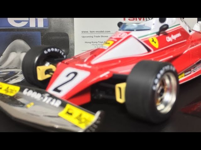 Ferrari 312T2 1976 No.2 C.Regazzoni 1/18scale TOPMARQUES - YouTube