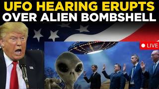 Breaking UFO News LIVE | UFO Hearing Turns Chaotic Following Stunning ‘Non-Human’ Claims In Congress
