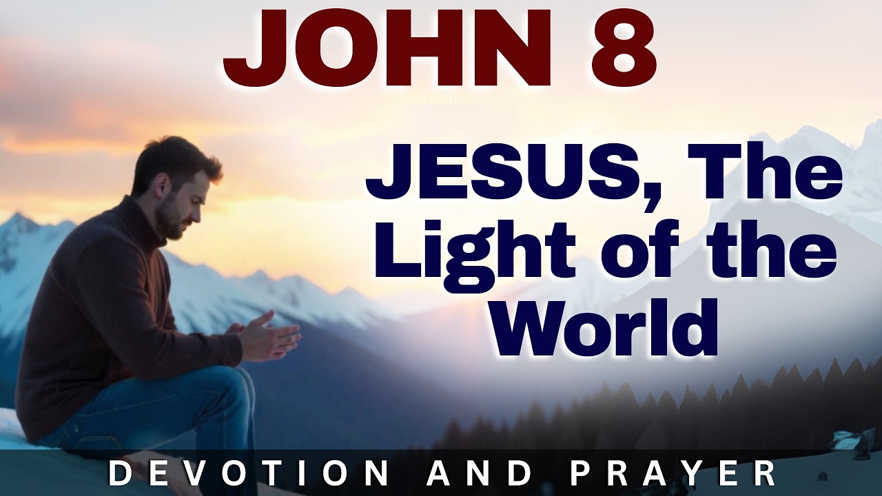Jesus Is the Light of the World: The Light That Never Fails | John 8:12 Devotional and Prayer