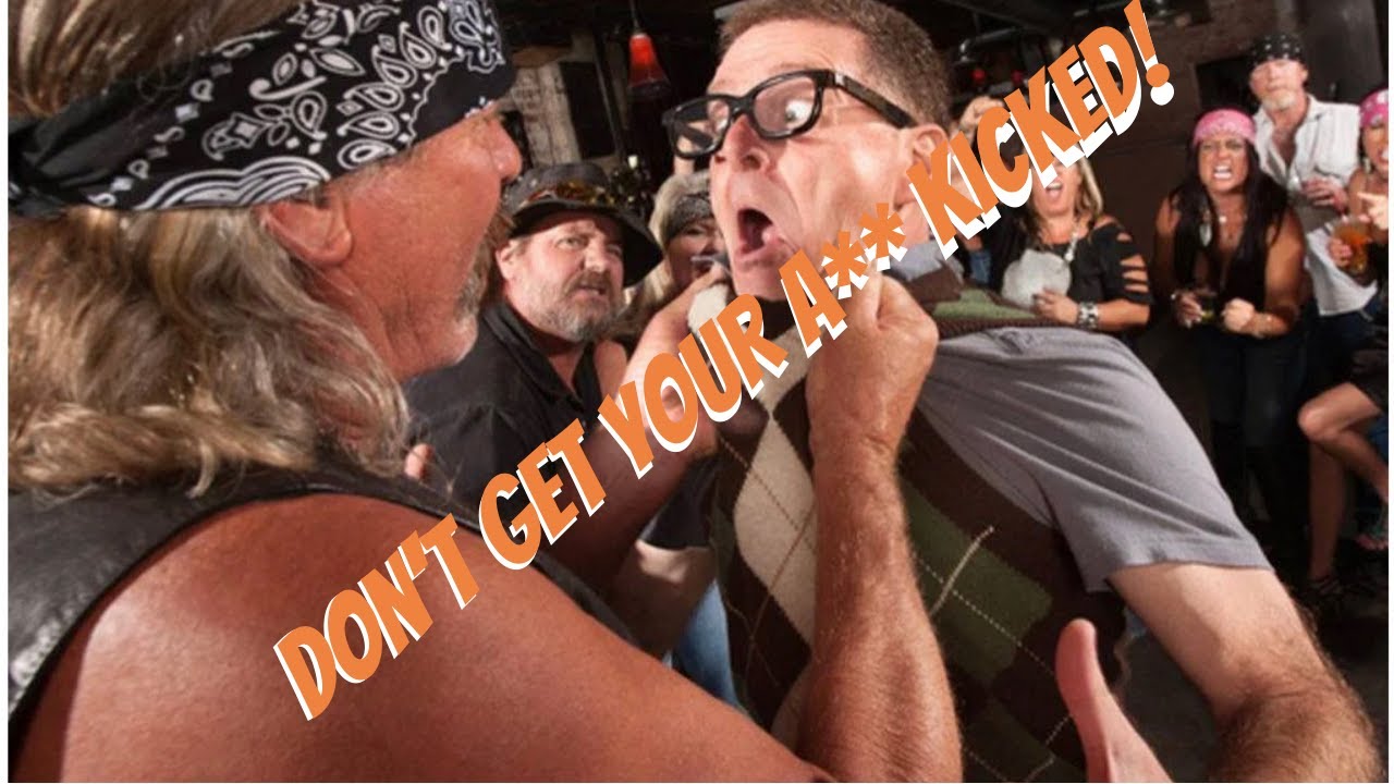 Don't Get Your Ass Kicked at a Biker Bar! - YouTube