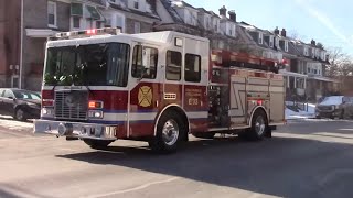 Collingdale Fire Company Engine 33 Responding 