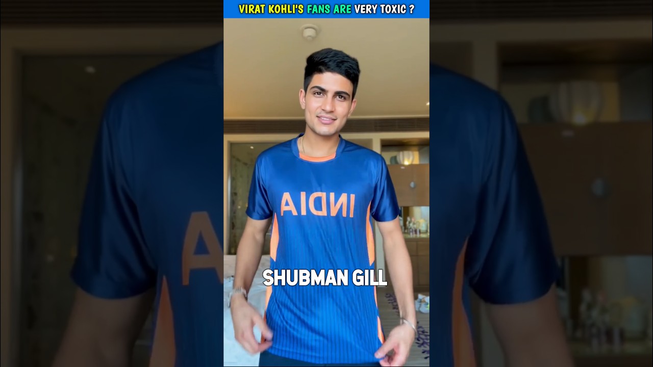 Shubman Gill Vs Virat Kohli's Toxic Fans ! #shubmangill #viratkohli #rcb #shorts