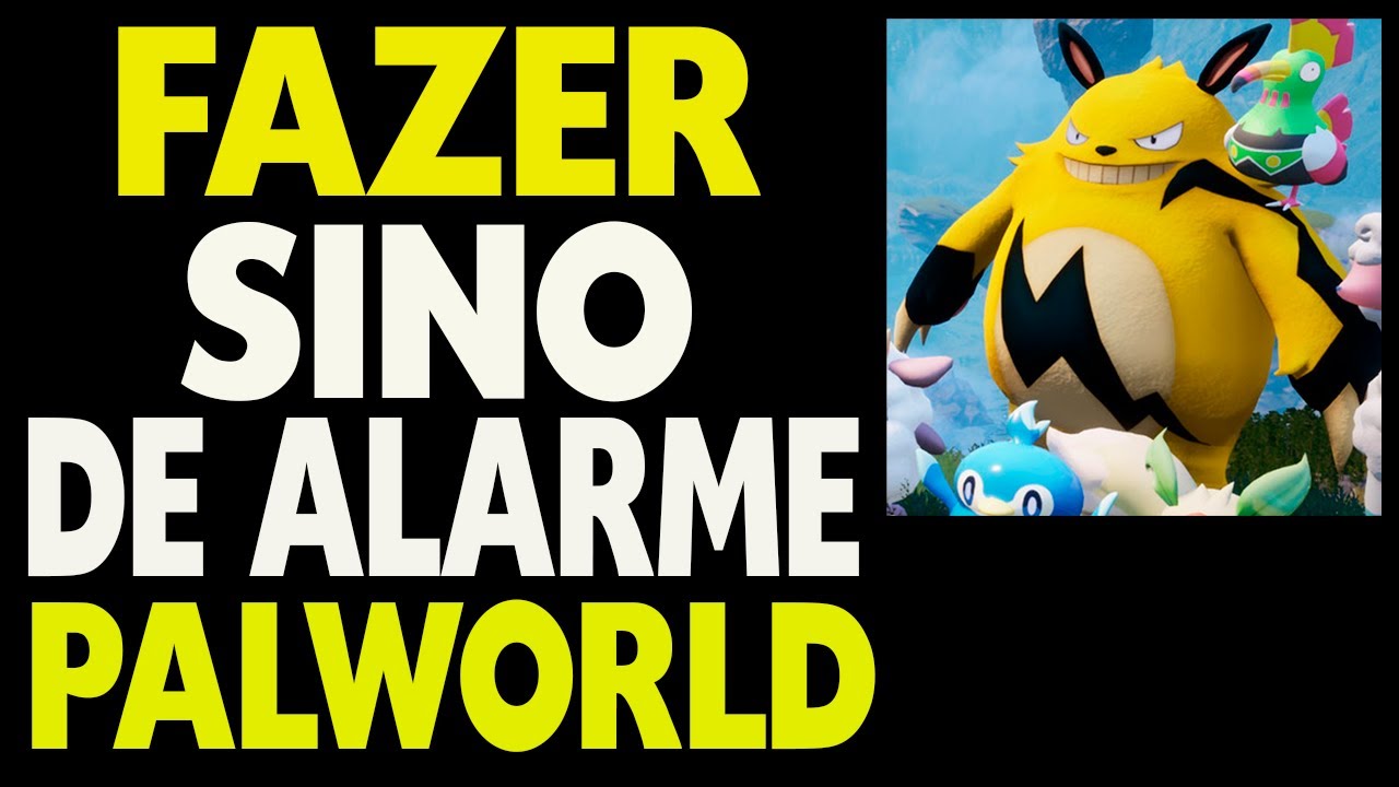 Como Fazer Sino DE Alarme - Palworld - YouTube
