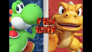 Fan War!!! Yoshi vs Gon