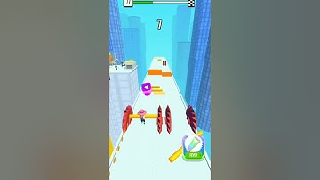 Roof Rails Max Level Gameplay Walkthrough Android-iOS#shorts #iosgameplay #smartexperimentworld