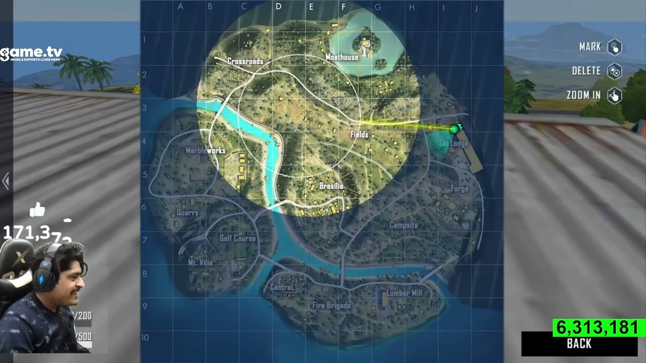 Best Tournament Tips   Tricks😂   Last Zone Only Treatment Gun se 500hp   Garena Free Fire