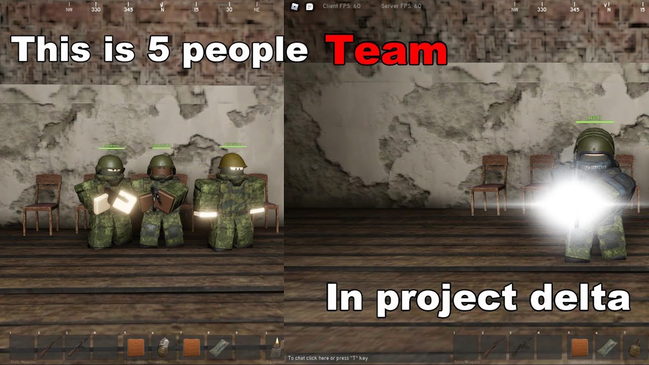 Roblox Project Delta - I find 5 friends to play this game - YouTube