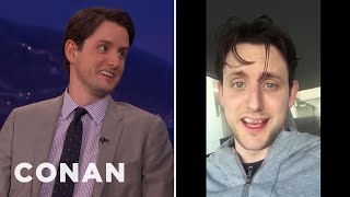 Zach Woods' Wisdom Teeth Reaction Video | CONAN on TBS