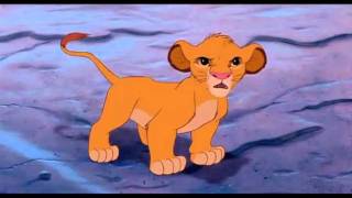 Simba Cussing out Scar