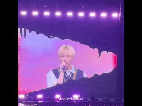 Sunoo Sings A Cover Of Good Bye Bye By Ai Tomioka At Their FATE PLUS Concert Today In Saitama