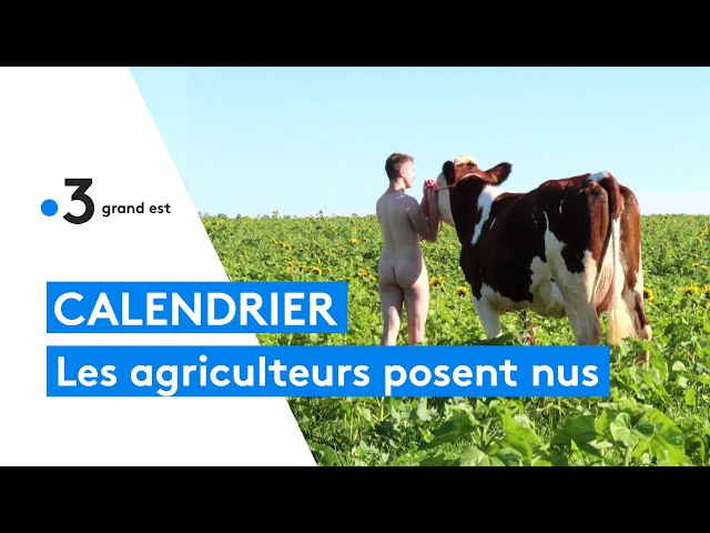 Adèle pose nue dans le calendrier 2024 des Jeunes Agriculteurs de