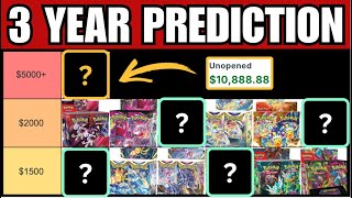 ULTIMATE Pokemon Booster Box Investment Tier List (3-Year Price Predictions) 🚀