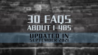 30 FAQs about I-485, updated in September 2021