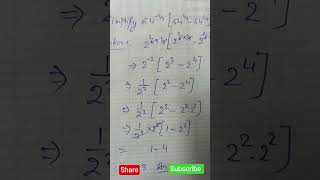 power and exponents
