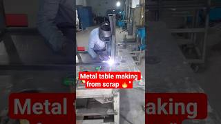 Amazing Metal Table Frame Fabrication With Argon Welding 🔥 | TIG Welding Skills