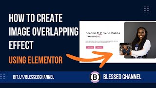 Create Image Overlapping Effect, One on Top of Another in Elementor