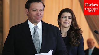 DeSantis: 'Some People Even Criticize Me Because My Wife And I Have A Good Relationship...'