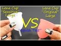 Lena Sensitive Lg vs Lena Original Lg &quot;Squish Test&quot; - Menstrual Cup