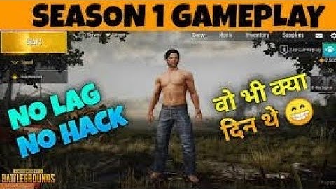 Pubg Mobile Season 1 Gameplay | When There Was No Hacker, No Lag |  PUBG mobile First Gameplay