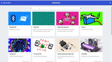 MakeCode instalar extensión