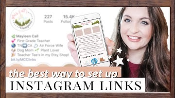 Customize Your Instagram "Link in Bio" (better than linktree!) | Mrs. Call Creates