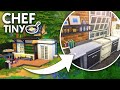 CHEF TINY HOUSE 🍳🔪 // Sims 4 Speed Build