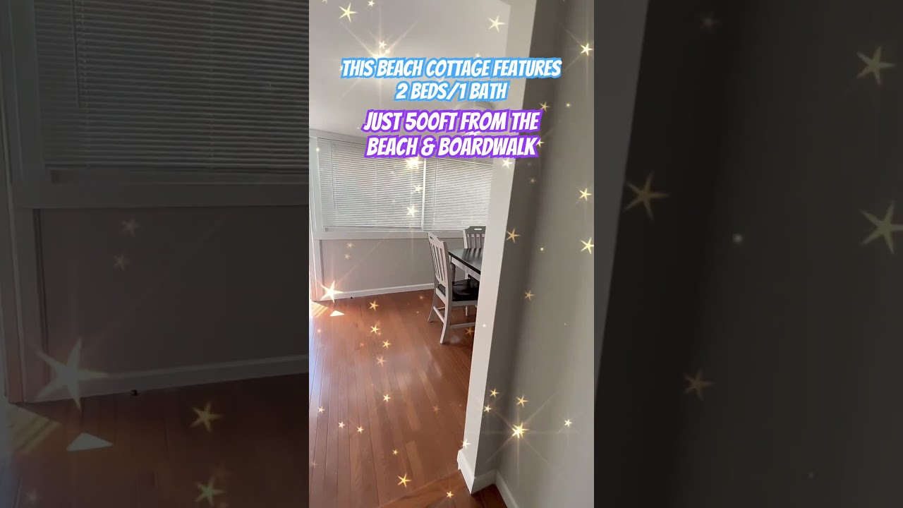 Beach cottage close to boardwalk & ocean! 