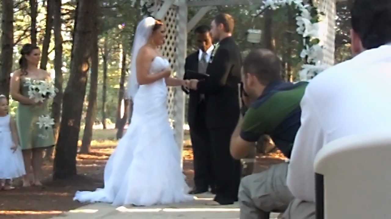 Justin Biassou Officiates the Wedding of Mr. & Mrs. Dave and Jessie ...