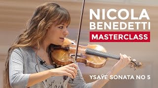 Nicola Benedetti Violin Masterclass At The Rcm Emily Sun