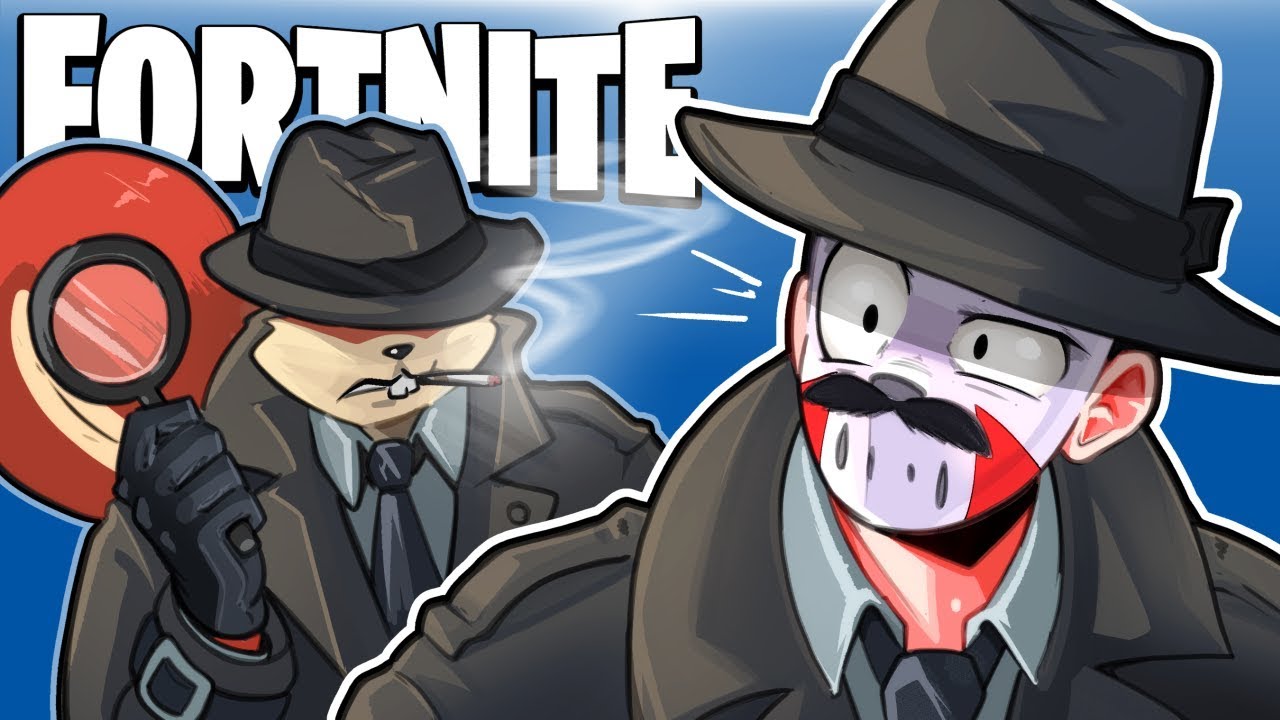 FORTNITE BR - DETECTIVE'S ON THE CASE! (Funny Moments) Looking for clues!