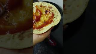 Cheesy Roti Tortilla Snack 🌮🧀 | 5-Minute Indian Style Wrap 🧿