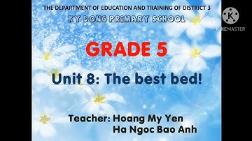 Family And Friends Grade 5(Unit 8:The Best Bed)