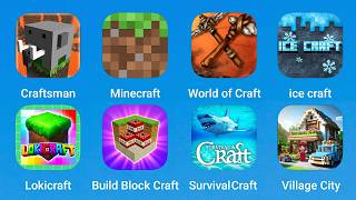 Craftsman, Minecraft, World of Craft, Ice Craft, Lokicraft, Build Block, Survival & Craft screenshot 3