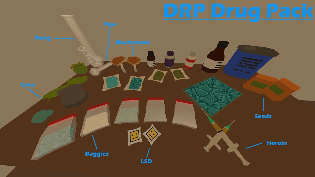 Unturned DRP Drug Mod Pack