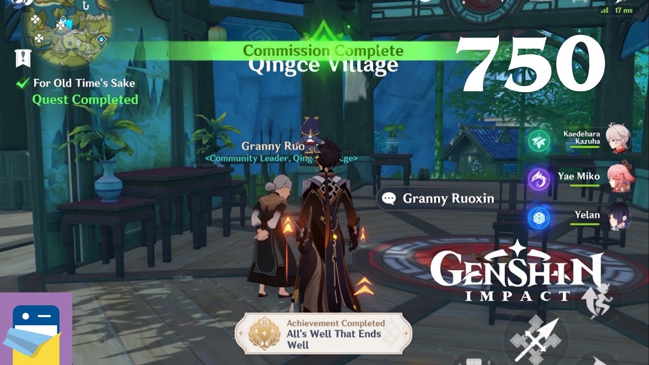 Genshin Impact - For Old Time’s Sake - Update 2.7 - Part 750 By Mihoyo Walkthrough