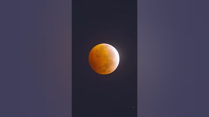 Total lunar eclipse in under 20 seconds 🤯