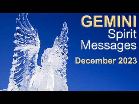 GEMINI SPIRIT MESSAGES 'A BIG CHANGE FOR THE BETTER: EMERGING IN NEW OPTIMISM" December 2023 #tarot