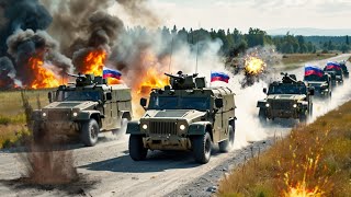 Today! BIG Tragedy, 25,000 Convoy of Russian Troops Destroyed by Ukraine on Arrival in Crimea