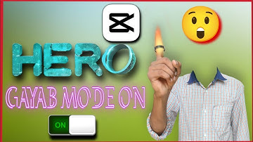 Gayab Hone Wali Video Kaise Banaye || Hero Gayab Mode On || #vfx #capcut