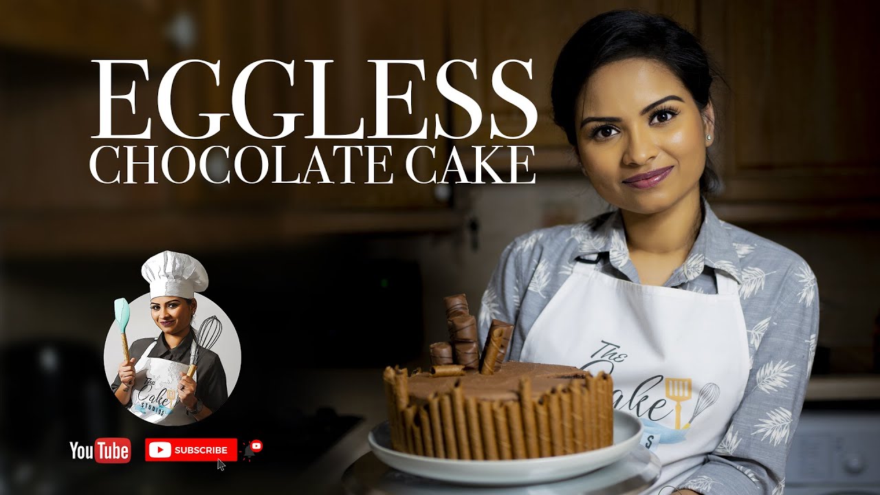 Eggless Chocolate Cake Chocolate Icing The Cake Studios YouTube