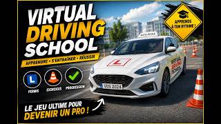 🚗 Virtual Driving School : Le jeu qui remplace l'auto-école ? 🤔 | Découverte FR