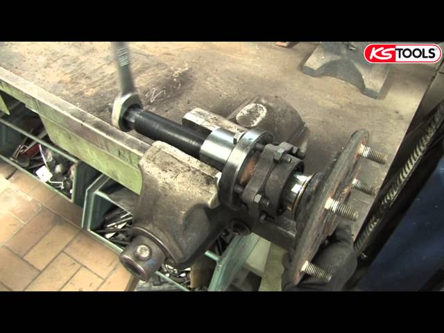 Anwendungsvideo Radlager-Werkzeug-Satz Ford Transit KS Tools 150.2370 