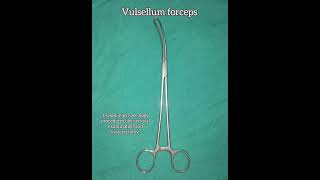 Vulsellum Forceps