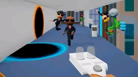 Portal Gun Master 3D- Gameplay Part 1 All Levels 1-3 (Android, iOS)