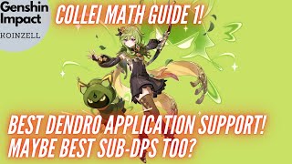 Collei Math Guide 1! Best Dendro Application Support and maybe SubDPS! screenshot 2