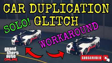 *WORKAROUND* SOLO CAR DUPLICATION GLITCH | GTA 5 ONLINE | (FACILITY) 1.71! ALL CONSOLES 