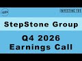 StepStone Group Q4 2026 Earnings Call | Fee-Earning AUM Surges 18% On Robust Private Market Inflows