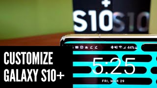 How To Customize Galaxy S10 and S10 Plus Hole Punch Display!