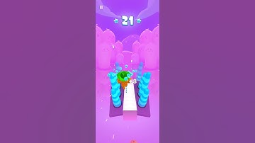 Pixel Rush - #shorts Bonus Level Winning strategy Gameplay lvls // MrZorro3000