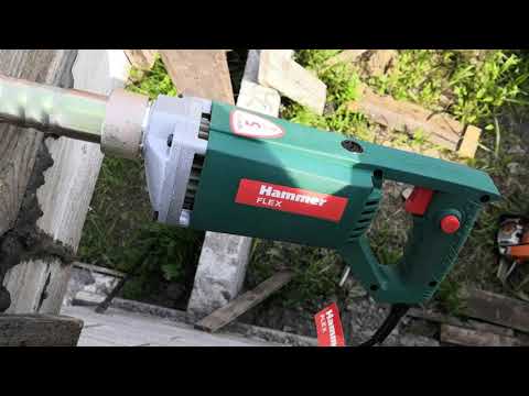 Глубинный вибратор hammer vbr1100. Глубинный вибратор hammer vbr1100.